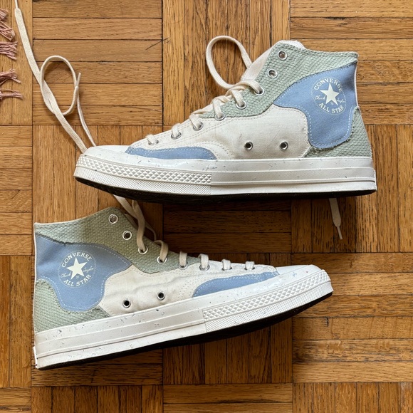 Converse Chuck 70 Hi Craft Mix 'Natural Summit Sage' A02750C - size 12 (men’s) - Picture 11 of 11